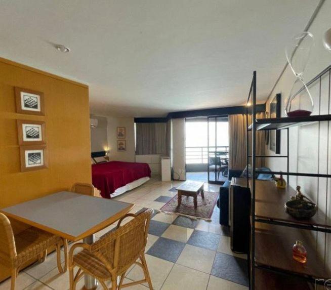 포르탈레자 Flat Iate Plaza Na Beira Mar Com Vista Mar 아파트 외부 사진