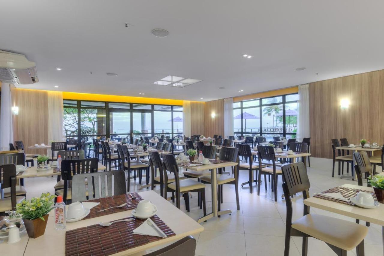 포르탈레자 Flat Iate Plaza Na Beira Mar Com Vista Mar 아파트 외부 사진