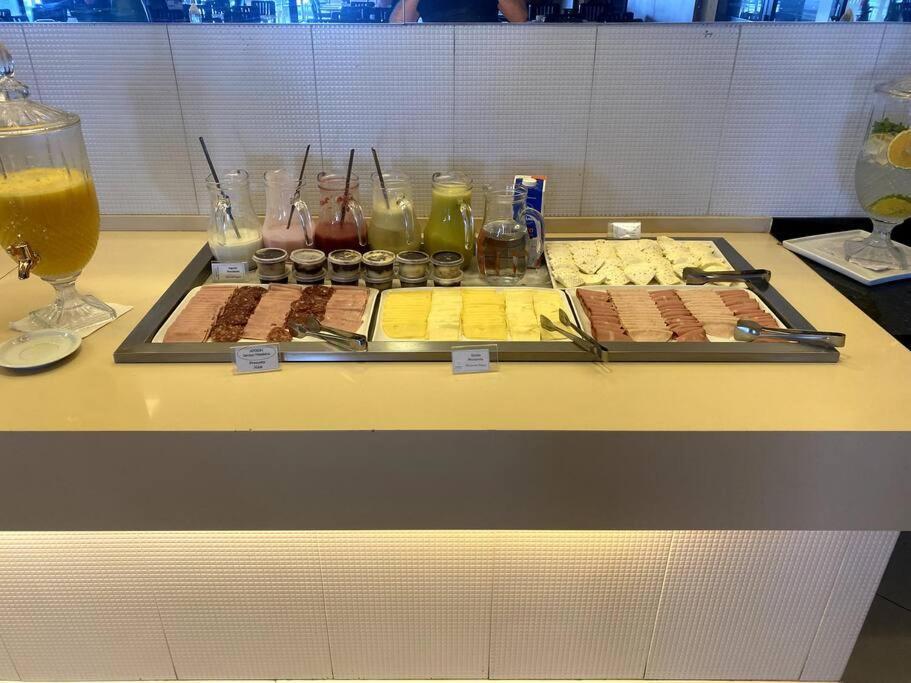 포르탈레자 Flat Iate Plaza Na Beira Mar Com Vista Mar 아파트 외부 사진